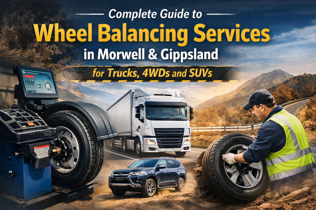 Wheel Balancing Services in Morwell