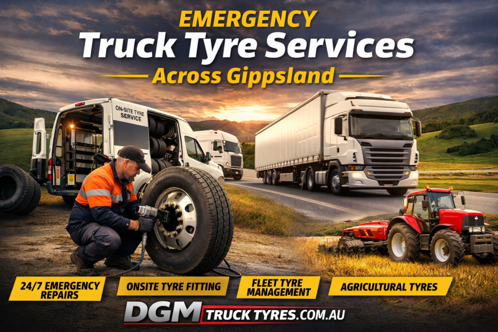 Emergency tyre services across Gippsland