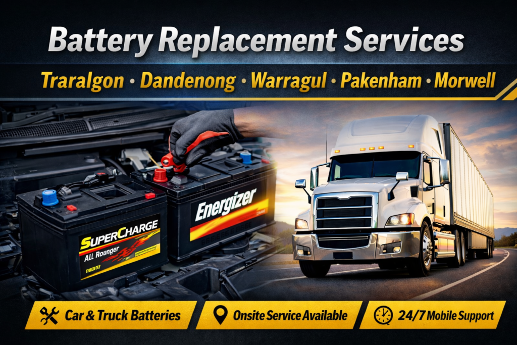 Battery Replacement Service Traralgon