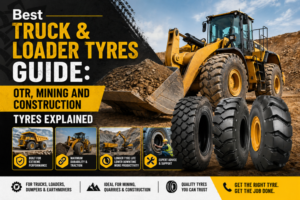 Truck and loader tyres Traralgon
