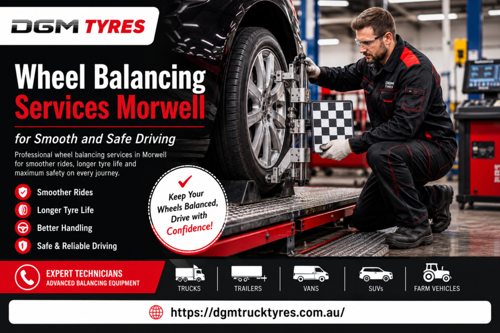 Wheel balancing services Morwell